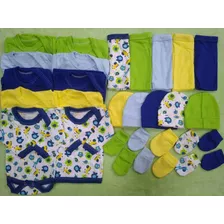 Pack 5 Ajuar De Bebe Talla 0/3