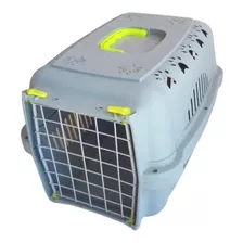 Caixa Transporte Durapets Neon Porta Aço Cães E Gatos Nº3 Cor Fun Amarelo