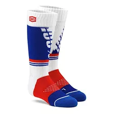 Calcetines Marca 100% Youth Moto Socks Blanco