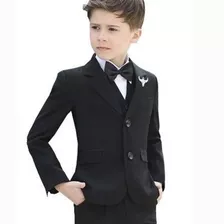 Terno Infantil Masculino Kit Casamento Paletó+calça+colete