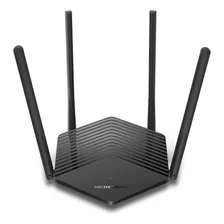 Mercusys Mr60x, Router Gigabit Wifi 6 De Banda Dual Ax1500 Color Negro