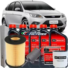 Kit Revisão Troca De Oleo 5w30 Sintetico Ford Motorcraft Para Cada 10000km - Ford Focus 2.0 16v 2009 2010 2011 2012 2013