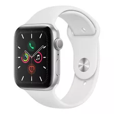 Apple Watch Series 5 Gps 44 Mm Em Alumínio Prateado