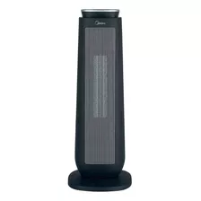 Calefactor Torre Con Forzador +control Midea Color Negro