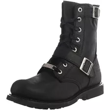 Botas Harley Davidson Motocicleta Biker Caballero Piel Moto