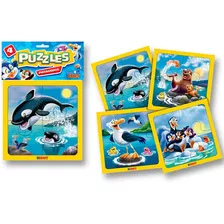 Puzzle Patagonia Infantil 4 Piezas X4 Duravit 185001