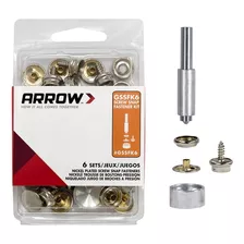 Arrow Fasteners Gssfk6 Kit De Fijacion A Presion Con Tornill