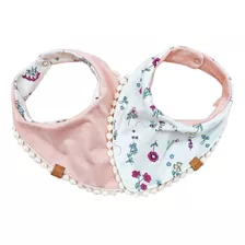 Babero Mini Anima Bandana Reversible Bebe Primavera Crudo