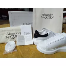 Tenis Alexander Mcqueen Remate Dama Clasico Gamuza