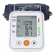 Medidor Presion Arterial Digital Brazo Mas Fuente 220 Volt Color Blanco