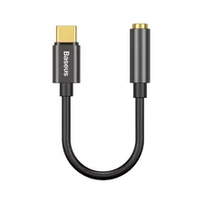 Cabo De Áudio Baseus L 3.5 Usb-c P 3,5mm - Fone De Ouvido