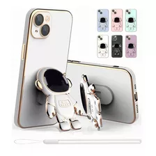 Funda Para iPhone Carcasa Celular Case Soporte De Astronauta