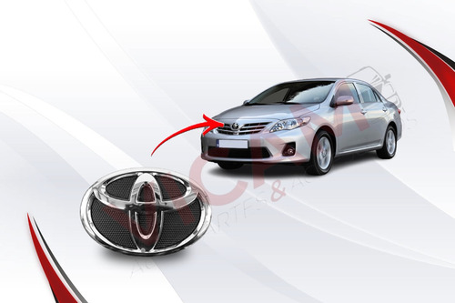 Emblema Para Parilla Toyota Corolla 2009-2010 Foto 4