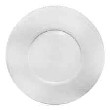 Plato De Postre Redondo De Vidrio Durax Gema 19 Cm X6