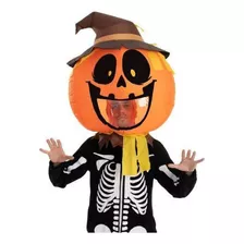 Máscara De Cabeza De Espantapájaros Inflable Halloween