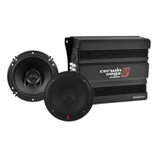 Paquete Car Audio Amplificador Cvp1200.4 + 2 Bocinas Xed62