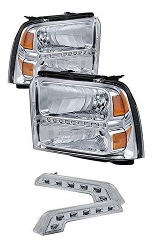 Foto de Zmautoparts Faros Led Super Duty De Ford F-250 / F-350 /