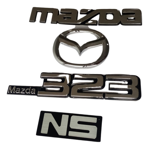 Emblemas Traseros Mazda 323 Nsautoadhesivos.  Foto 2