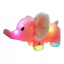 Elefante De Peluche Luz Juguete De Peluche Suave Luz L...