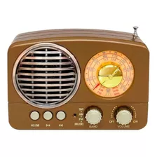 Radio Retro Portátil Am Fm Bluetooth Recargable Rey Ofertas