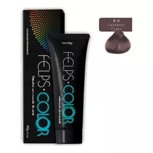  Felps Color Coloração 60g Castanho Cl 5/0 + Ox 20vol