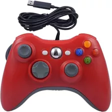 Control Xbox 360 Y Pc Rojo Garantía 100% Calidad