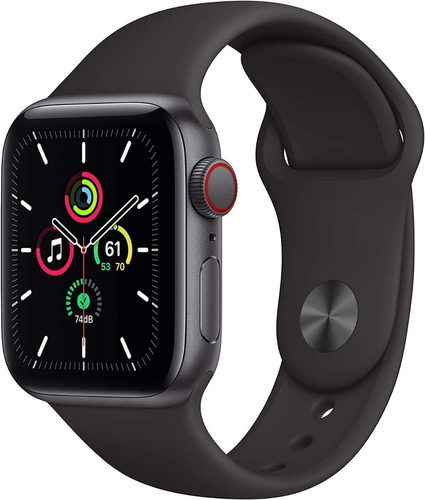 Apple Watch Se (gps, 40mm) Color Gris Espacial Correa Negra