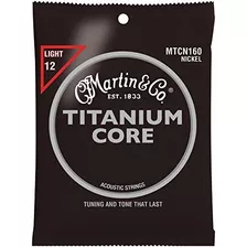 Martin Titanio Core Cuerdas De Guitarra Acustica Niquel Envo