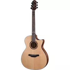 Violão Crafter Grand Auditorium Hg 800ce Eq Pl-t Nv T Solid Cor Natural Orientação Da Mão Destro