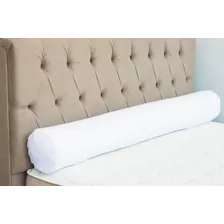 Travesseiro Rolo Cabeceira Matelado Solteiro 90cm Cores 