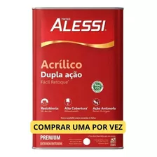 Tinta Premium Alessi Alta Cobertura Lávavel Antimofo 18l