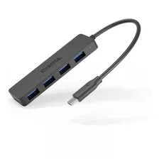 Plugable Concentrador Adaptador Usb C A Usb, Concentrador Us