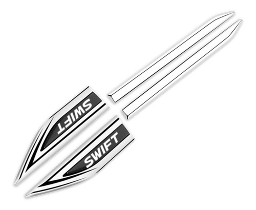 Molduras Laterales Emblema Para Suzuki Swift 2021 2022 2023 Foto 2