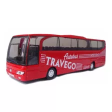 Onibus Mercedes-benz Travego 1:60 Welly Vermelho