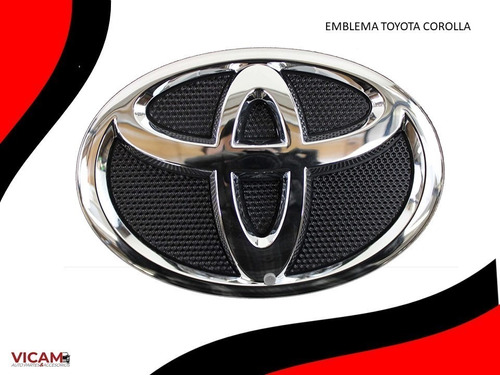 Emblema Para Parilla Toyota Corolla 2011-2013 Foto 3