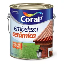 Tinta Acrílica Standard Brilho Embeleza Cerâmica 3.6l Coral