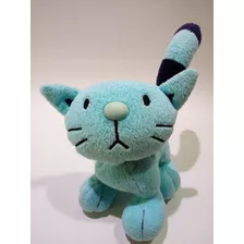 Peluche Bob El Constructor Gato Pilchard Celeste 16cm