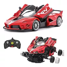 Kits De Coche Rastar Rc Para Construir, Kit De Construcción Color Red