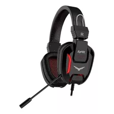 Audífonos Gamer Naceb Raptor Alámbrico 2.5 M Negro