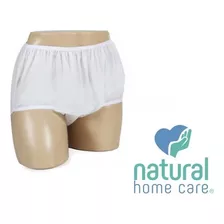 Cueca Geriátrica Plástica Anatômica Simples Fechada M Ou G