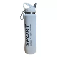 Botella Deportiva Térmica 500ml Sport Acero Inox. Bicapa