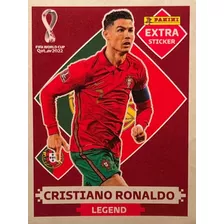 Cristiano Ronaldo Legend Extra Sticker Panini Qatar 2022