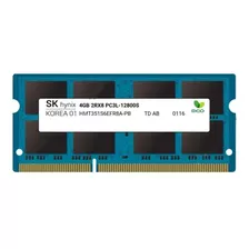 Memoria Ram Gamer Color Azul 4gb 1 Sk Hynix Hmt351s6efr8a-pb