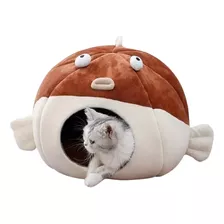 Cama Iglu Para Mascotas Gatos Perros Invierno Cueva Pez L