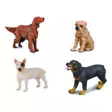 Cachorros Colecionáveis De Brinquedos Kit C/ 4 Novos