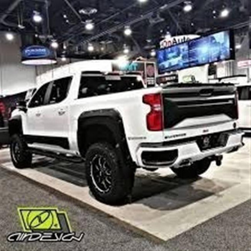 Burrera Bumper Chevrolet Silverado 2019/2020 Airdesign Led Foto 4