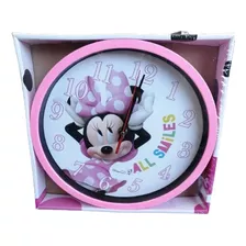 Reloj De Pared Disney Diseños Decorativo 25cm