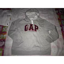 Sudadera Gap Para Mujer Talla Xl, Gris Cerrada