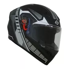 Casco Negro Shiro 870