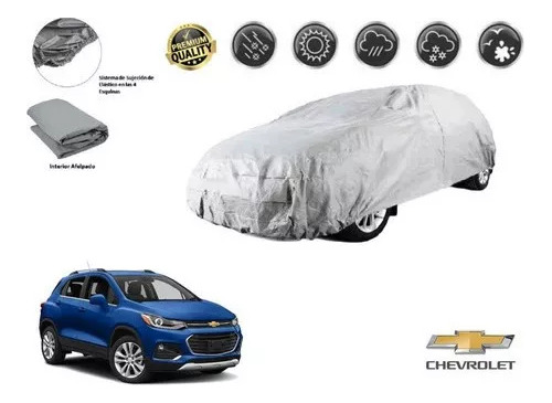 Forro Cubreauto Afelpada Premium Chevrolet Trax 2018 Foto 2